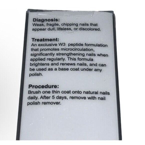 NAIL MEDIC Code Red Peptide Enriched Nail Polish VEGAN CRUELTY FREE NEW - Picture 6 of 10